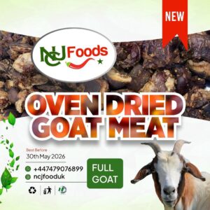 Oven Dried Goat Meat